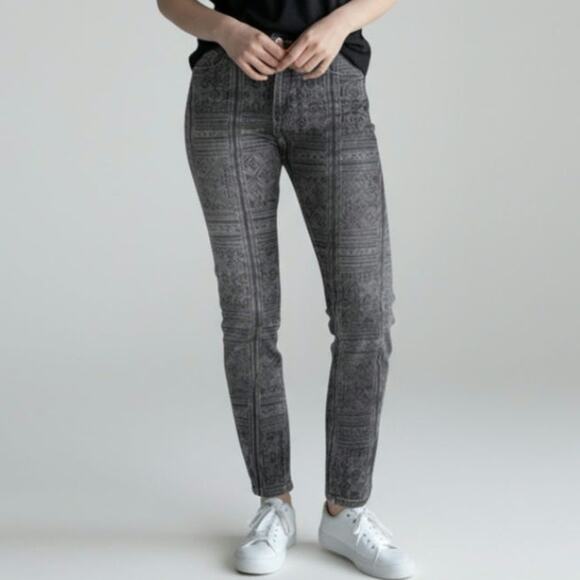 Free People Isla Batik Skinny Size 25 Jeans - Picture 9 of 9